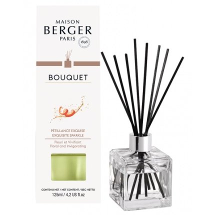 Difuzor parfum camera Berger Bouquet Parfume Cube Exquisite Sparkle 125ml