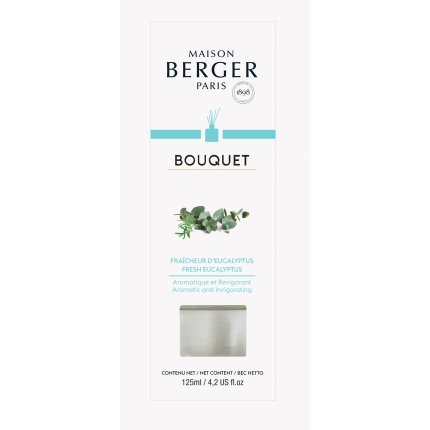 Difuzor parfum camera Berger Bouquet Parfume Cube Fraicheur d'Eucalyptus 125ml
