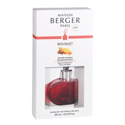 Difuzor parfum camera Berger Alliance Rouge cu parfum Orange de Cannelle 125ml