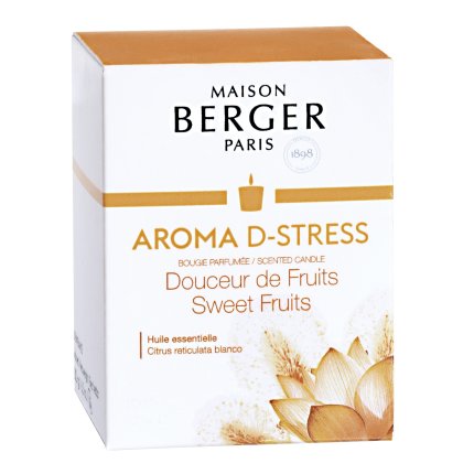 Lumanare parfumata Maison Berger Aroma D-Stress Sweet Fruit 180g