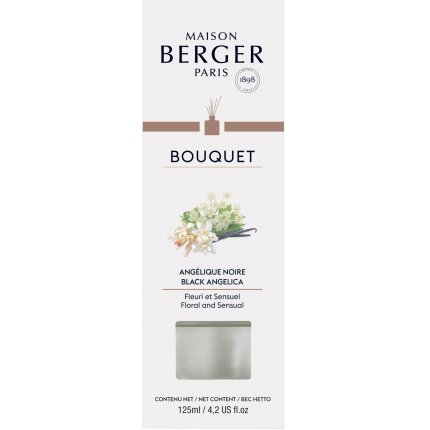 Difuzor parfum camera Berger Core Ice Cube Bouquet Angelique Noire 125ml