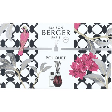 Difuzor parfum camera Berger Prisme Grenat cu parfum Terre Sauvage 200ml