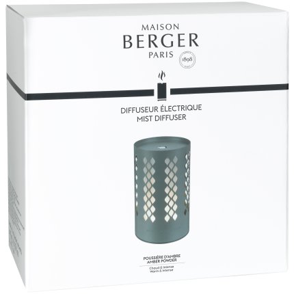 Difuzor ultrasonic parfum Berger Losange + parfum Poussiere d'Ambre 475ml