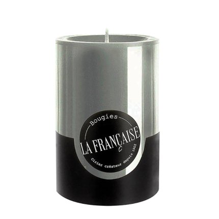 Lumanare La Francaise Colorama Cylindre Timeless d 7cm, h 10cm, 50 ore, gri