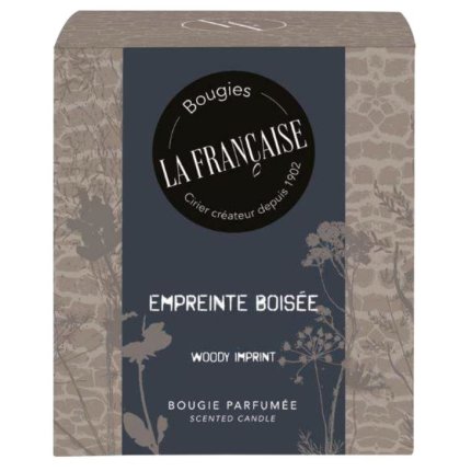 Lumanare parfumata La Francaise Iconique Woody Imprint, 200 g