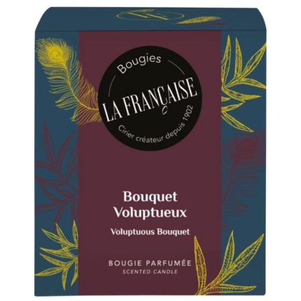 Lumanare parfumata La Francaise Iconique Voluptuous Bouquet, 200 g