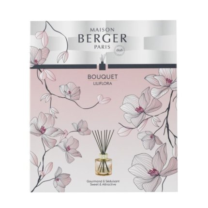 Difuzor parfum camera Maison Berger Bouquet Bolero Nude cu parfum Liliflora 200 ml