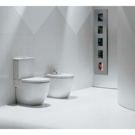 Rezervor wc Roca Meridian cu dubla comanda pentru vas wc back -to-wall