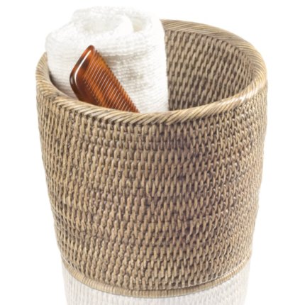 Cos Decor Walther Basket ZK, 18x19x19cm, rattan inchis