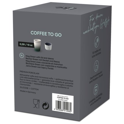 Cana cu capac like. by Villeroy & Boch Coffee To Go 0.29 litri, Green