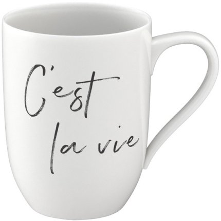Cana Villeroy & Boch Statement "C'est la vie" 340ml