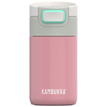Cana termos Kambukka Etna cu capac 3 in 1 Snapclean, inox, 300ml, Baby Pink