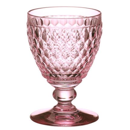 Pahar vin rosu Villeroy & Boch Boston Coloured roz, 132mm, 0.31 litri