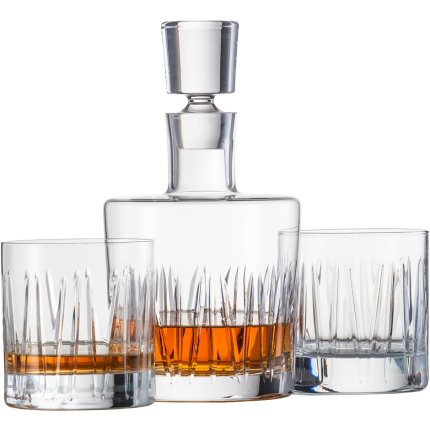 Set carafa si 2 pahare whisky Schott Zwiesel Basic Bar Motion, design Charles Schumann