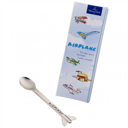 Lingura copii Villeroy & Boch Kids Dining Porridge Airplane 185mm