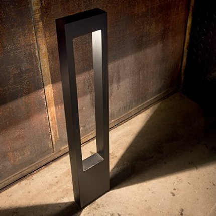Lampadar de exterior Ideal Lux Vega PT1, 1x15W G9, 15x80x5cm, negru