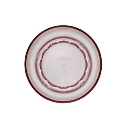 Pahar apa Kartell Jellies Family design Patricia Urquiola, d 8.5cm, h13cm, roz transparent