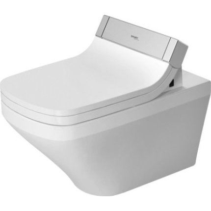 Vas WC suspendat Duravit DuraStyle 62cm pentru capac cu functie de bideu SensoWash, cu finisaj WonderGliss