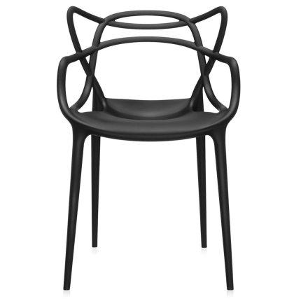 Scaun Kartell Masters design Philippe Starck & Eugeni Quitllet, negru