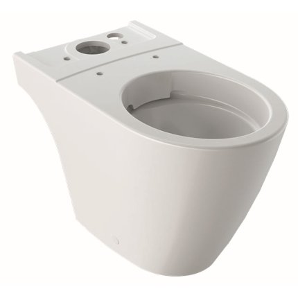 Vas WC Geberit iCon Rimfree 63.5cm, pentru rezervor aparent, alb