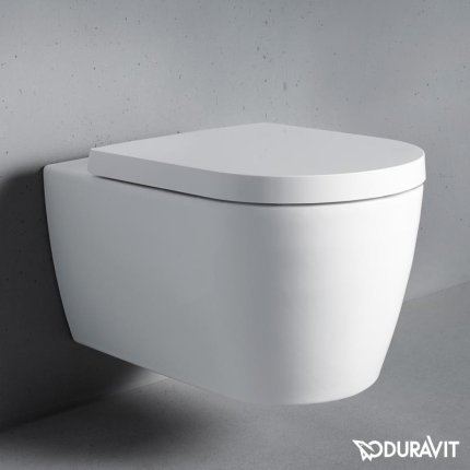 Vas WC suspendat Duravit Me by Starck Rimless Hygiene Glaze