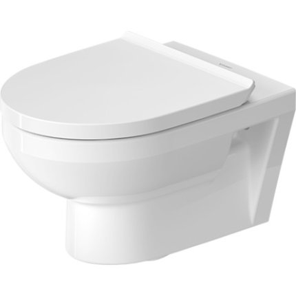 Vas wc suspendat Duravit No.1 Rimless, HygieneGlaze, 365x540mm, alb