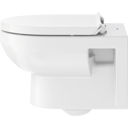 Vas wc suspendat Duravit No.1 Rimless, HygieneGlaze, 365x540mm, alb