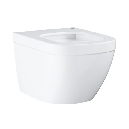 Vas wc suspendat Grohe Euro Ceramic Rimless Compact 37.4x49cm, PureGuard, Triple Vortex, alb