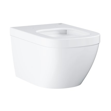 Vas wc suspendat Grohe Euro Ceramic Rimless 37.5x54cm, PureGuard, fixare ascunsa, alb
