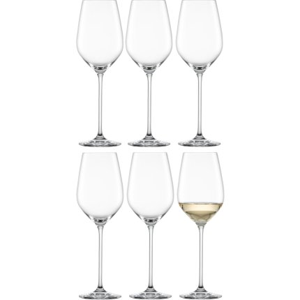 Set 6 pahare vin alb Schott Zwiesel Fortissimo Burgundy, cristal Tritan, 420ml