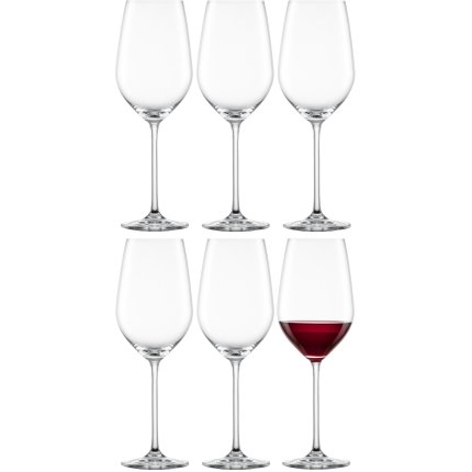 Set 6 pahare vin rosu Schott Zwiesel Fortissimo Bordeaux, cristal Tritan, 650ml
