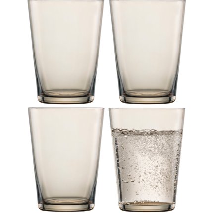 Set 4 pahare apa Zwiesel Glas Together 548ml, taupe