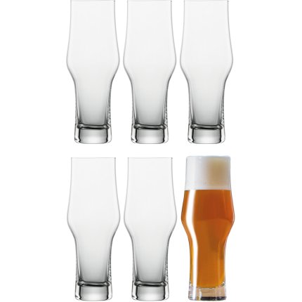 Set 6 pahare bere Schott Zwiesel Beer Basic Craft Ipa, cristal Tritan, 365ml