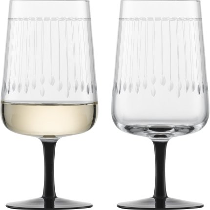 Set 2 pahare vin alb Zwiesel Glas Glamorous, handmade, cristal Tritan, 323ml