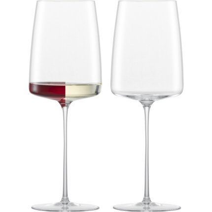 Set 2 pahare vin Zwiesel Glas Simplify Light & Fresh, handmade, cristal Tritan, 382ml