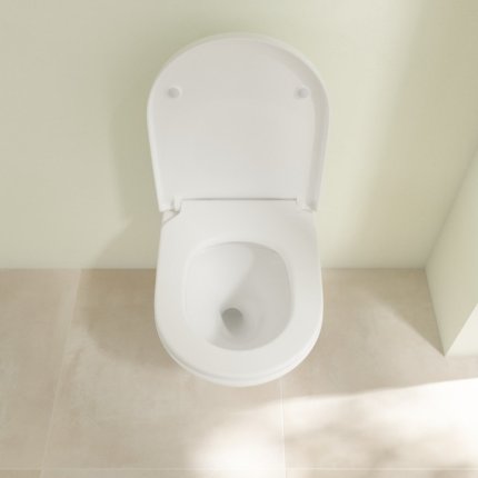 Vas WC suspendat Villeroy & Boch Subway 3.0 56x37cm, TwistFlush, alb Alpin