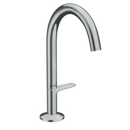 Baterie lavoar Hansgrohe Axor One Select 170, ventil push-open, crom periat