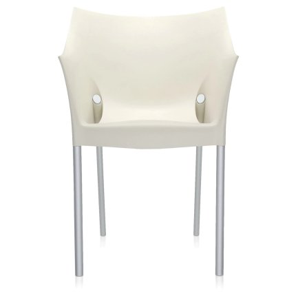 Set 2 scaune Kartell DR. NO design Philippe Stark, alb