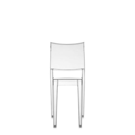 Set 2 scaune Kartell La Marie design Philippe Starck, transparent
