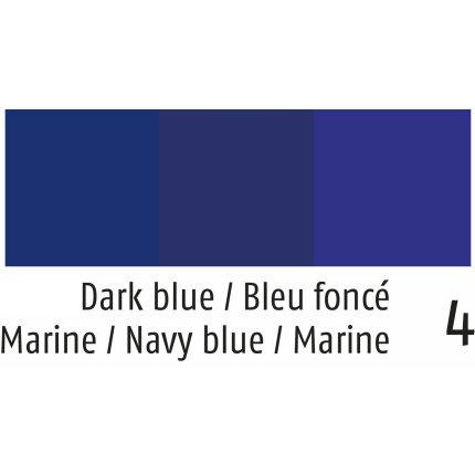 Husa perna Sander Basics Earl 50x50cm, 4 albastru navy