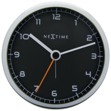 Ceas de masa NeXtime Company Alarm 9x9x7.5cm, negru