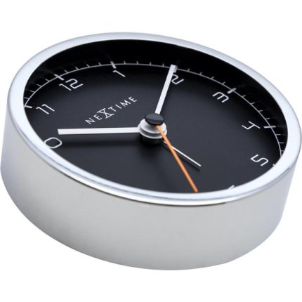 Ceas de masa NeXtime Company Alarm 9x9x7.5cm, negru