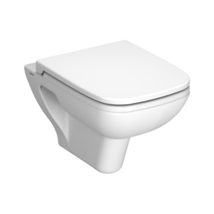 Set vas WC suspendat Vitra S20 52cm si capac inchidere lenta si rezervor incastrat Ideal Standard ProSys Eco M cu cadru metalic si clapeta Oleas M2 crom lucios