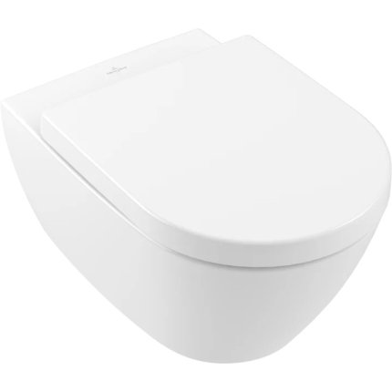 Vas WC suspendat Villeroy & Boch Subway 2.0 DirectFlush CeramicPlus, alb Alpin