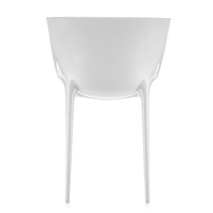 Set 2 scaune Kartell Dr. Yes design Philippe Starck & Eugeni Quitllet, alb