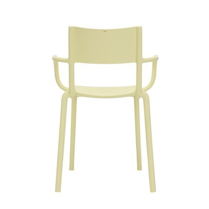 Set 2 scaune Kartell Generic A design Philippe Starck, galben