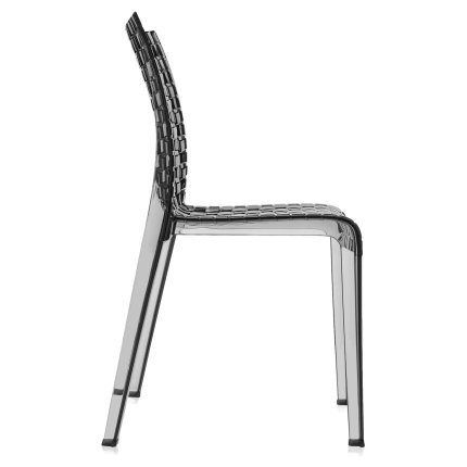 Set 2 scaune Kartell Ami Ami design Tokujin Yoshioka, gri transparent