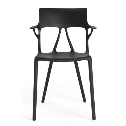 Set 2 scaune Kartell A.I. design Philippe Starck, negru