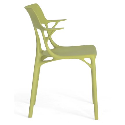 Set 2 scaune Kartell A.I. design Philippe Starck, verde