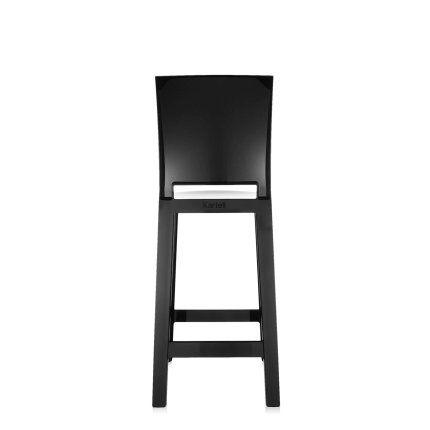 Scaun inalt Kartell One More Please design Philippe Starck, 65cm, negru